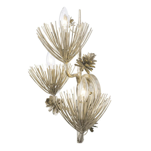 Varaluz Pinion 3 Light Sconce Zen Gold Model: 365W03ZG