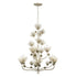 Varaluz Pinion 9 Light 2 Tier Chandelier Zen Gold Model: 365C09ZG