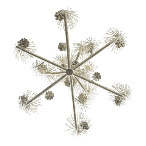 Varaluz Pinion 9 Light 2 Tier Chandelier Zen Gold Model: 365C09ZG