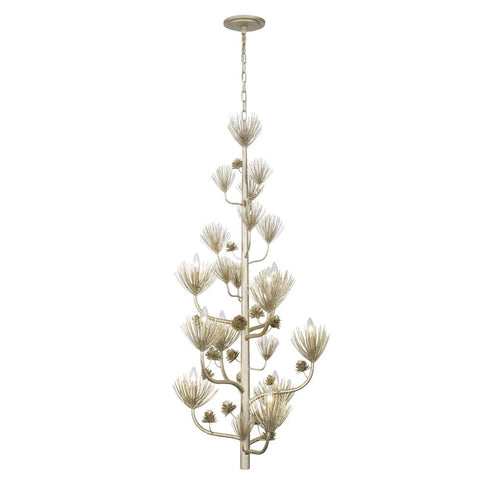 Varaluz Pinion 9 Light 3 Tier Foyer Zen Gold Model: 365F09ZG