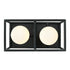 Varaluz Plaza 2 Light Bath Carbo Havana Gold in Carbon/Havana Gold Finish Model: 325B02CBHG