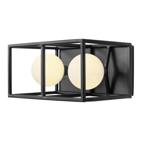Varaluz Plaza 2 Light Bath Carbo Havana Gold in Carbon/Havana Gold Finish Model: 325B02CBHG