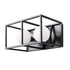 Varaluz Plaza 2 Light Bath Carbo Havana Gold in Carbon/Havana Gold Finish Model: 325B02CBHG