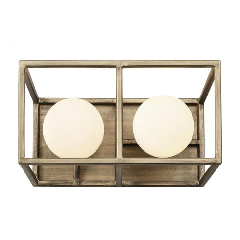 Varaluz Plaza 2 Light Bath Havana Gol Carbon in Havana Gold/Carbon Finish Model: 325B02HGCB