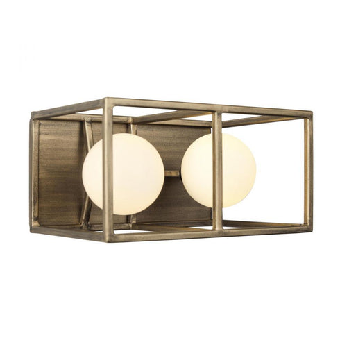 Varaluz Plaza 2 Light Bath Havana Gol Carbon in Havana Gold/Carbon Finish Model: 325B02HGCB
