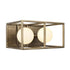 Varaluz Plaza 2 Light Bath Havana Gol Carbon in Havana Gold/Carbon Finish Model: 325B02HGCB