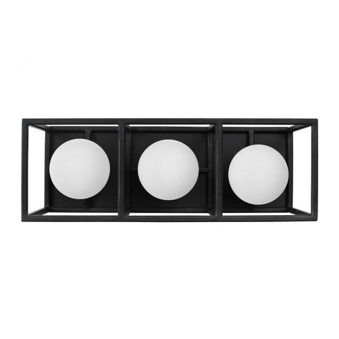 Varaluz Plaza 3 Light Bath Carbo Havana Gold in Carbon/Havana Gold Finish Model: 325B03CBHG