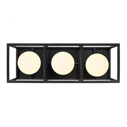 Varaluz Plaza 3 Light Bath Carbo Havana Gold in Carbon/Havana Gold Finish Model: 325B03CBHG