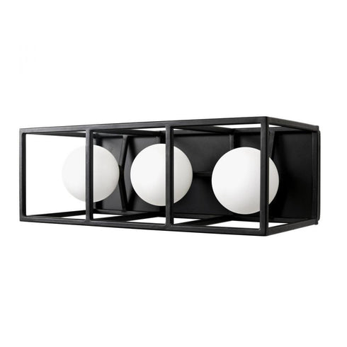 Varaluz Plaza 3 Light Bath Carbo Havana Gold in Carbon/Havana Gold Finish Model: 325B03CBHG