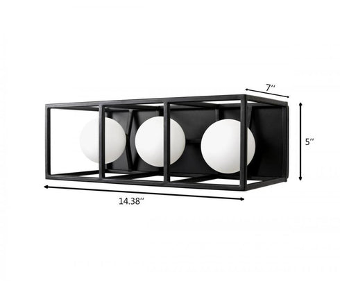 Varaluz Plaza 3 Light Bath Carbo Havana Gold in Carbon/Havana Gold Finish Model: 325B03CBHG
