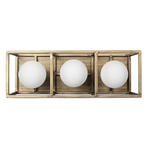 Varaluz Plaza 3 Light Bath Havana Gol Carbon in Havana Gold/Carbon Finish Model: 325B03HGCB
