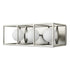 Varaluz Plaza 3 Light Bath Silverad Carbon in Silverado/Carbon Finish Model: 325B03SOCB