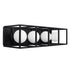Varaluz Plaza 4 Light Bath Carbo Havana Gold in Carbon/Havana Gold Finish Model: 325B04CBHG