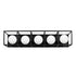Varaluz Plaza 5 Light Bath Carbo Havana Gold in Carbon/Havana Gold Finish Model: 325B05CBHG