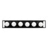 Varaluz Plaza 6 Light Bath Carbo Havana Gold in Carbon/Havana Gold Finish Model: 325B06CBHG