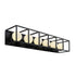 Varaluz Plaza 6 Light Bath Carbo Havana Gold in Carbon/Havana Gold Finish Model: 325B06CBHG