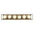 Varaluz Plaza 6 Light Bath Havana Gol Carbon in Havana Gold/Carbon Finish Model: 325B06HGCB