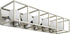Varaluz Plaza 6 Light Bath Silverad Carbon in Silverado/Carbon Finish Model: 325B06SOCB