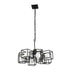Varaluz Plaza 8 Light Pendant Carbo Havana Gold in Carbon/Havana Gold Finish Model: 325C08CBHG