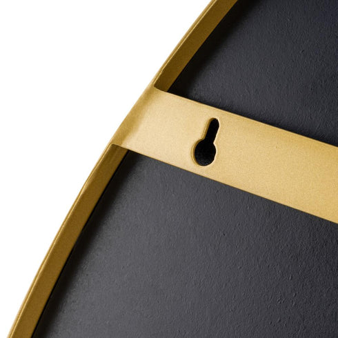 Varaluz Propaganda 22x41 Oval Wall Mirror in Gold Model: 460MI22GO