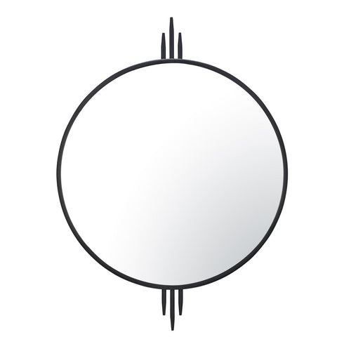 Varaluz Propaganda 30x41 Wall Mirror in Black Model: 460MI30BL