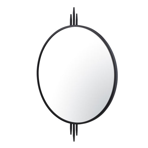 Varaluz Propaganda 30x41 Wall Mirror in Black Model: 460MI30BL