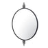 Varaluz Propaganda 30x41 Wall Mirror in Black Model: 460MI30BL