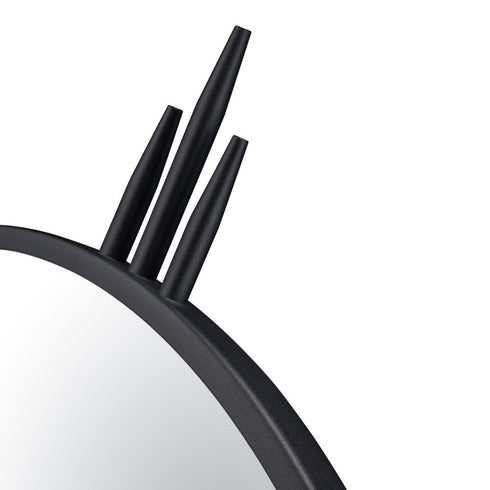 Varaluz Propaganda 30x41 Wall Mirror in Black Model: 460MI30BL