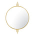 Varaluz Propaganda 30x41 Wall Mirror in Gold Model: 460MI30GO