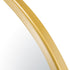 Varaluz Propaganda 30x41 Wall Mirror in Gold Model: 460MI30GO