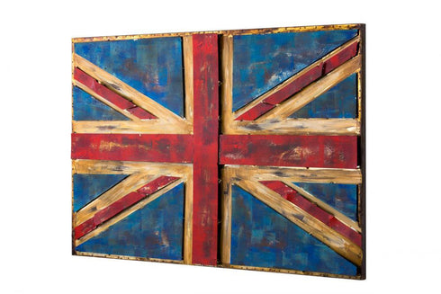 Varaluz Retrograde UK Flag Wall Art Model: 4DWA0104
