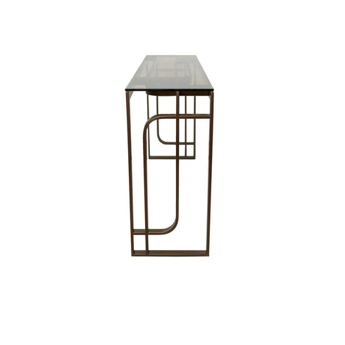 Varaluz Savoy Console Table in Bronze Patina Model: 523TO60A