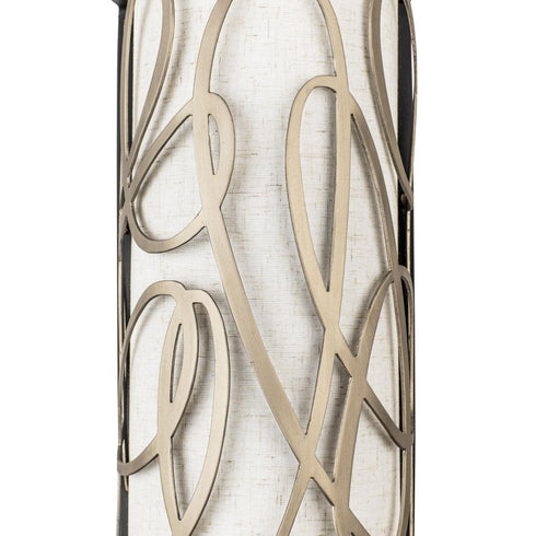 Varaluz Scribble 2 Light Sconce Matte Blac Artifact Model: 381W02MBAR