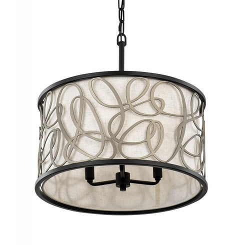Varaluz Scribble 3 Light Convertible Pendan Semi Model: 381P03MBAR