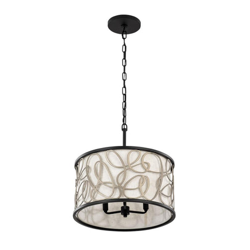 Varaluz Scribble 3 Light Convertible Pendan Semi Model: 381P03MBAR