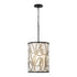 Varaluz Scribble 6 Light Foyer Matte Blac Artifact Model: 381F06MBAR
