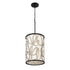Varaluz Scribble 6 Light Foyer Matte Blac Artifact Model: 381F06MBAR