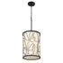 Varaluz Scribble 6 Light Foyer Matte Blac Artifact Model: 381F06MBAR