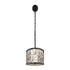 Varaluz Scribble 6 Light Linear Pendant Matte Blac Model: 381N06MBAR