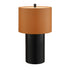 Varaluz Secret Agent 1 Light Table Lamp Blac Camel Model: 368T01BLC