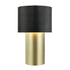 Varaluz Secret Agent 1 Light Table Lamp Painted Gol Model: 368T01GOB