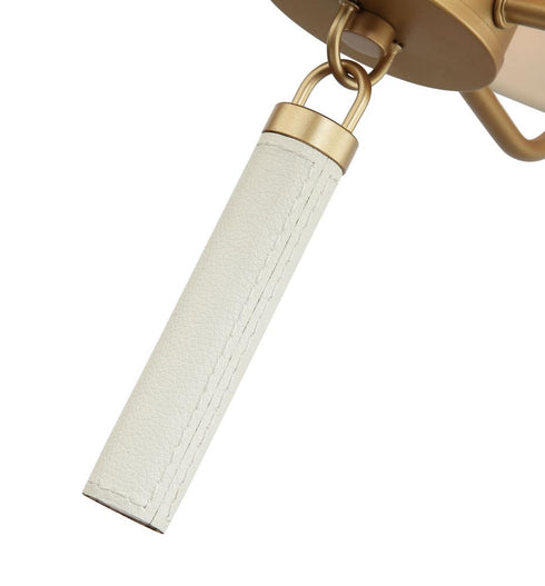 Varaluz Secret Agent 4 Light Pendant Painted Gol Model: 368P04GOW