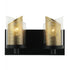 Varaluz So Inclined 2 Light Bath Blac Gold Model: 246B02BLGO