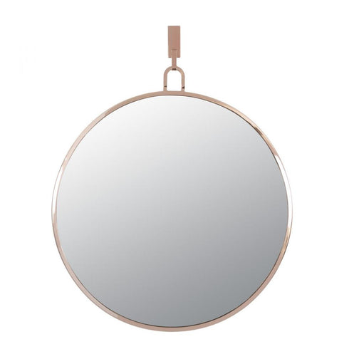Varaluz Stopwatch 30 In Round Accent Mirror Rose Model: 407A01RG