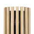 Varaluz Suratto 1 Light Sconce Matte Blac Honey Model: 387W01MBH