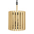 Varaluz Suratto 2 Light Pendant Matte Blac Honey Model: 387P02MBH