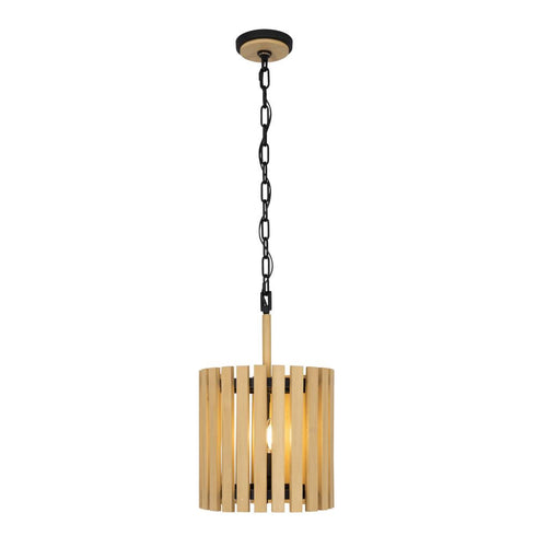 Varaluz Suratto 2 Light Pendant Matte Blac Honey Model: 387P02MBH
