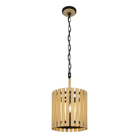 Varaluz Suratto 2 Light Pendant Matte Blac Honey Model: 387P02MBH