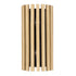 Varaluz Suratto 2 Light Sconce Matte Blac Honey Model: 387W02MBH