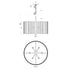 Varaluz Suratto 6 Light Pendant Matte Blac Medium Model: 387P06MBW